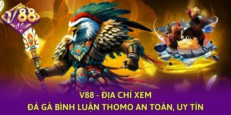 V88 - Địa chỉ xem đá gà bình luận Thomo an toàn, uy tín